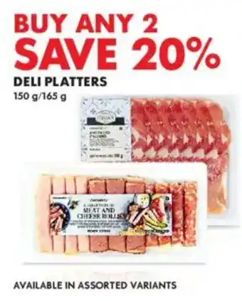 Woolworths Deli platters offer