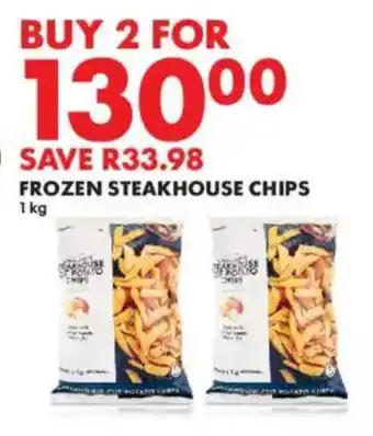 Woolworths Frozen steakhouse chips offer