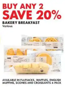 Woolworths Bakery Breakfast offer