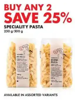 Woolworths Speciality pasta offer