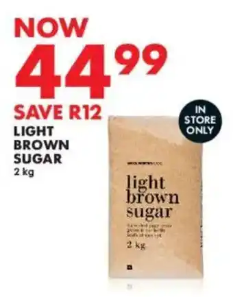 Woolworths Light brown sugar offer