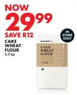 Woolworths Cake wheat flour offer