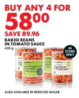Woolworths Baked beans in tomato sauce offer