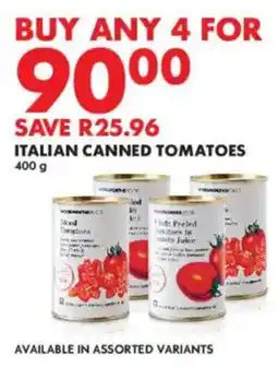 Woolworths Italian canned tomatoes offer