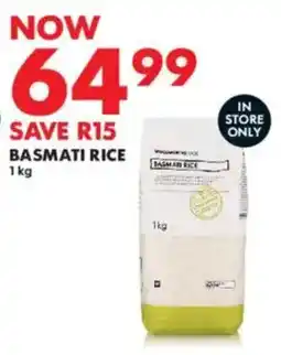 Woolworths Basmati Rice offer