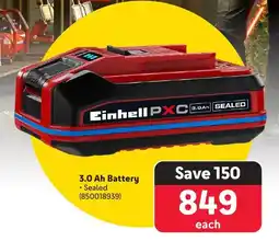 Makro Einhell 3.0 Ah Battery offer