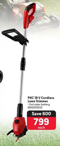 Makro Einhell PXC 18 V Cordless Lawn Trimmer offer