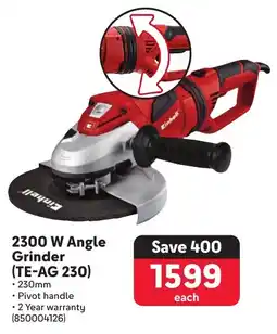 Makro Einhell 2300 W Angle Grinder offer