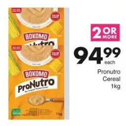 Save Hyper Bokomo Pronutro Cereal offer