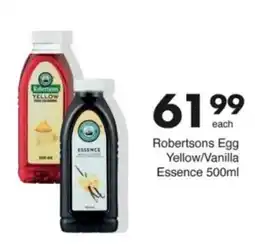 Save Hyper Robertsons Egg Yellow/ Vanilla Essence offer