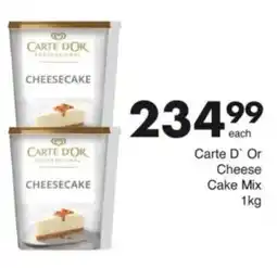 Save Hyper Carte D' Or Cheese Cake Mix offer