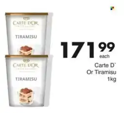Save Hyper Carte D' Or Tiramisu offer