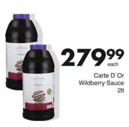 Save Hyper Carte D'Or Wildberry Sauce offer