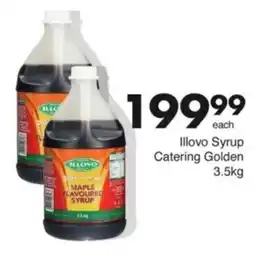 Save Hyper Illovo Syrup Catering Golden offer
