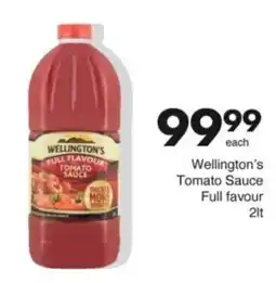 Save Hyper Wellington's Tomato Sauce Full favour offer