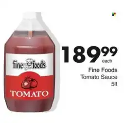 Save Hyper Fine Foods Tomato Sauce offer