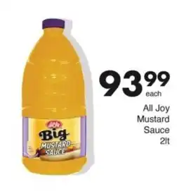 Save Hyper All Joy Mustard Sauce offer