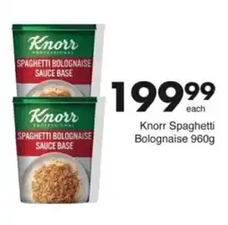 Save Hyper Knorr Spaghetti Bolognaise offer