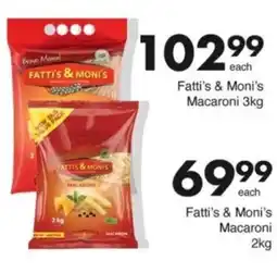 Save Hyper Fatti's & Moni's Macaroni offer