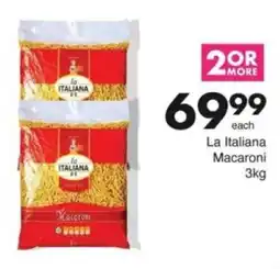 Save Hyper La Italiana Macaroni offer