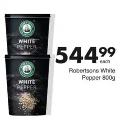 Save Hyper Robertsons White Pepper offer