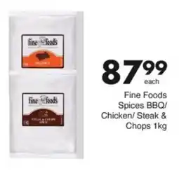 Save Hyper Fine Foods Spices BBQ/ Chicken/ Steak & Chops offer