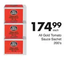 Save Hyper All Gold Tomato Sauce Sachet offer