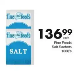Save Hyper Fine Foods Salt Sachets offer