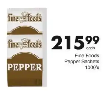 Save Hyper Fine Foods Pepper Sachets offer