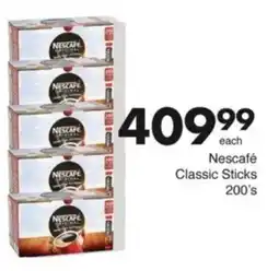 Save Hyper Nescafé Classic Sticks offer