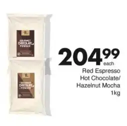 Save Hyper Red Espresso Hot Chocolate/ Hazelnut Mocha offer
