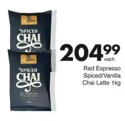 Save Hyper Red Espresso Spiced/ Vanilla Chai Latte offer