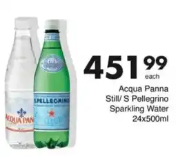 Save Hyper Acqua Panna Still/ S Pellegrino Sparkling Water offer