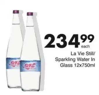 Save Hyper La Vie Still/ Sparkling Water In Glass offer