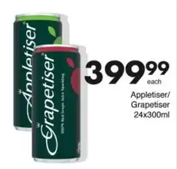 Save Hyper Appletiser/ Grapetiser offer