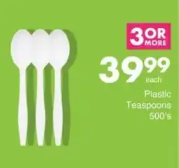 Save Hyper Plastic Teaspoons offer