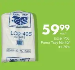 Save Hyper Excel Poc Fomo Tray No.40/41 offer