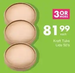 Save Hyper Kraft Tubs Lids offer
