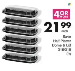 Save Hyper Save Half Platter Dome & Lid offer