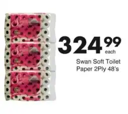 Save Hyper Swan Soft Toilet Paper 2Ply offer