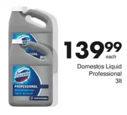 Save Hyper Domestos Liquid Professional offer
