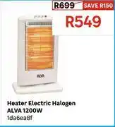 Leroy Merlin Alva Electric Heater Halogen 1200W 1da6ea8f offer