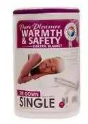 Leroy Merlin Pure Pleasure Single Non Fitted Electric Blanket White 81465248 offer