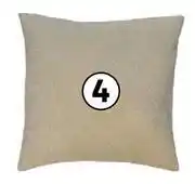 Leroy Merlin Coco Scatter Cushion Hazelwood 50 x 50cm 81492805-For 3 offer