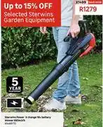 Leroy Merlin Sterwins Power X Change 18V Battery Blower 665m3/h 81499775 offer
