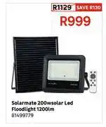 Leroy Merlin Solarmate 200W Solar LED Floodlight 1200lm 81499779 offer