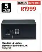Leroy Merlin Standers L2 Laptop Electronic Safety Box 20L 81470789 offer