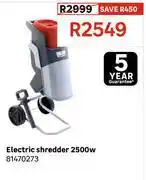 Leroy Merlin Electric Shredder 2500W 81470273 offer