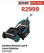 Leroy Merlin Gardena Manual Leaf & Lawn Collector 81473180 offer