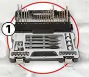 Leroy Merlin Dexter Pro 56pc Drill Set 10 Wood, 11me 81486645 offer